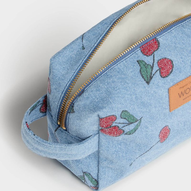 Trousse de toilette 21 cm coton biologique Cindy