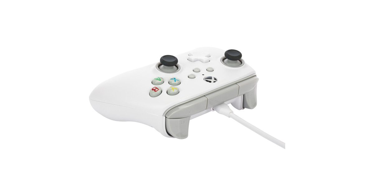 PowerAXbox Wired Controller White  (Wit, Xbox Series X|S, Xbox One, Windows)