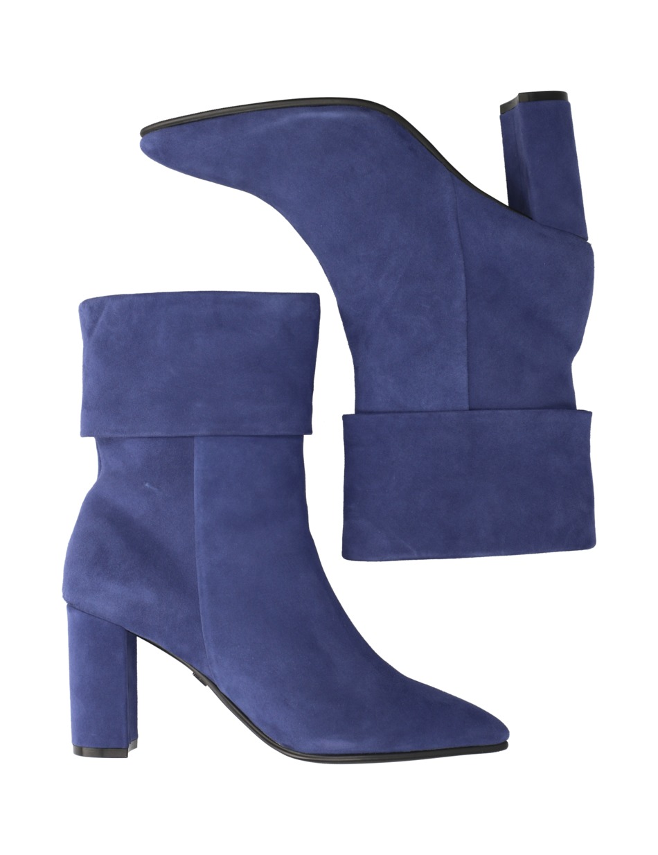 Veloursleder Stiefelette