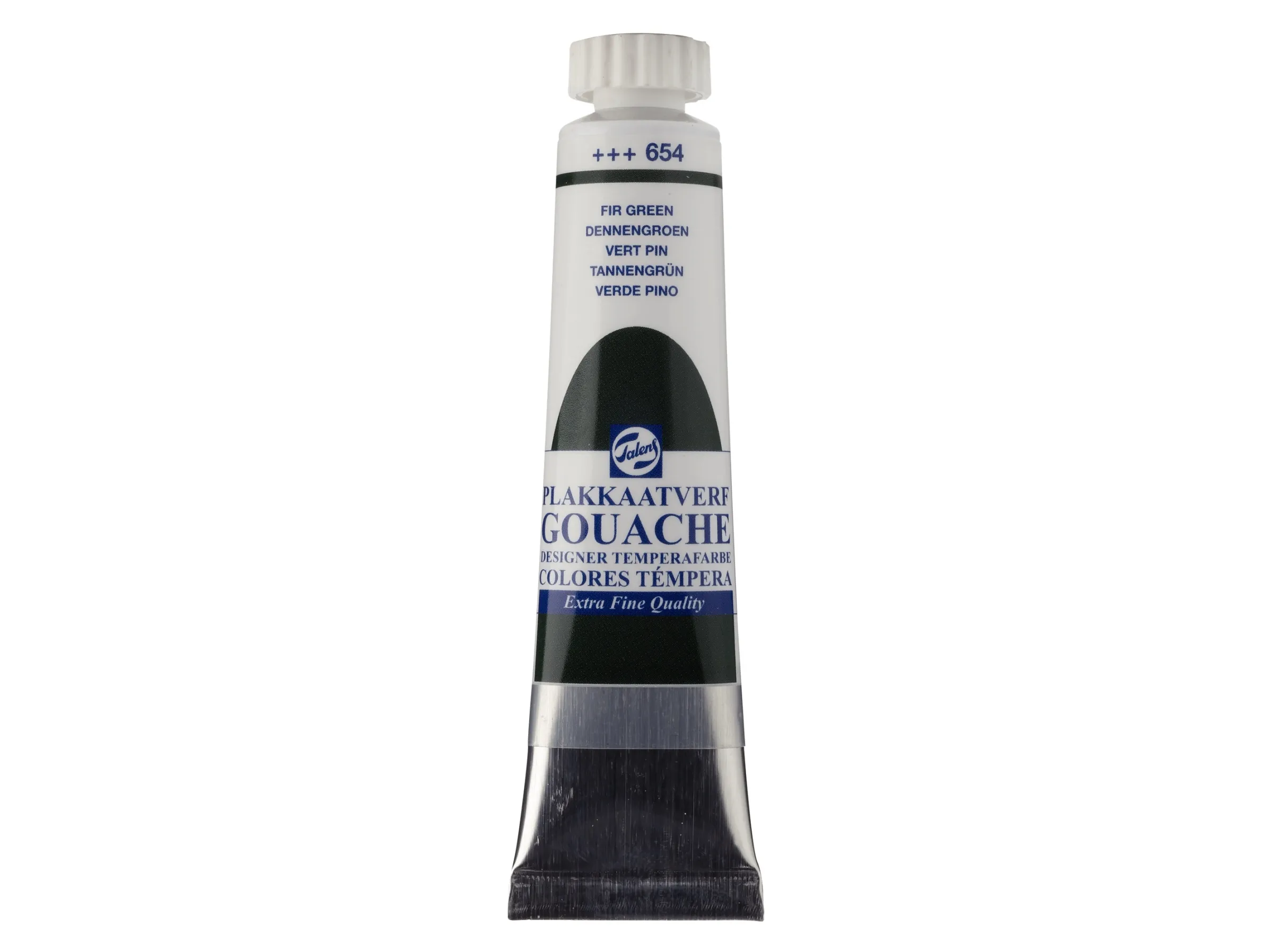 Talens Gouache ekstra fin kvalitet Tube 20 ml Fir Green 654
