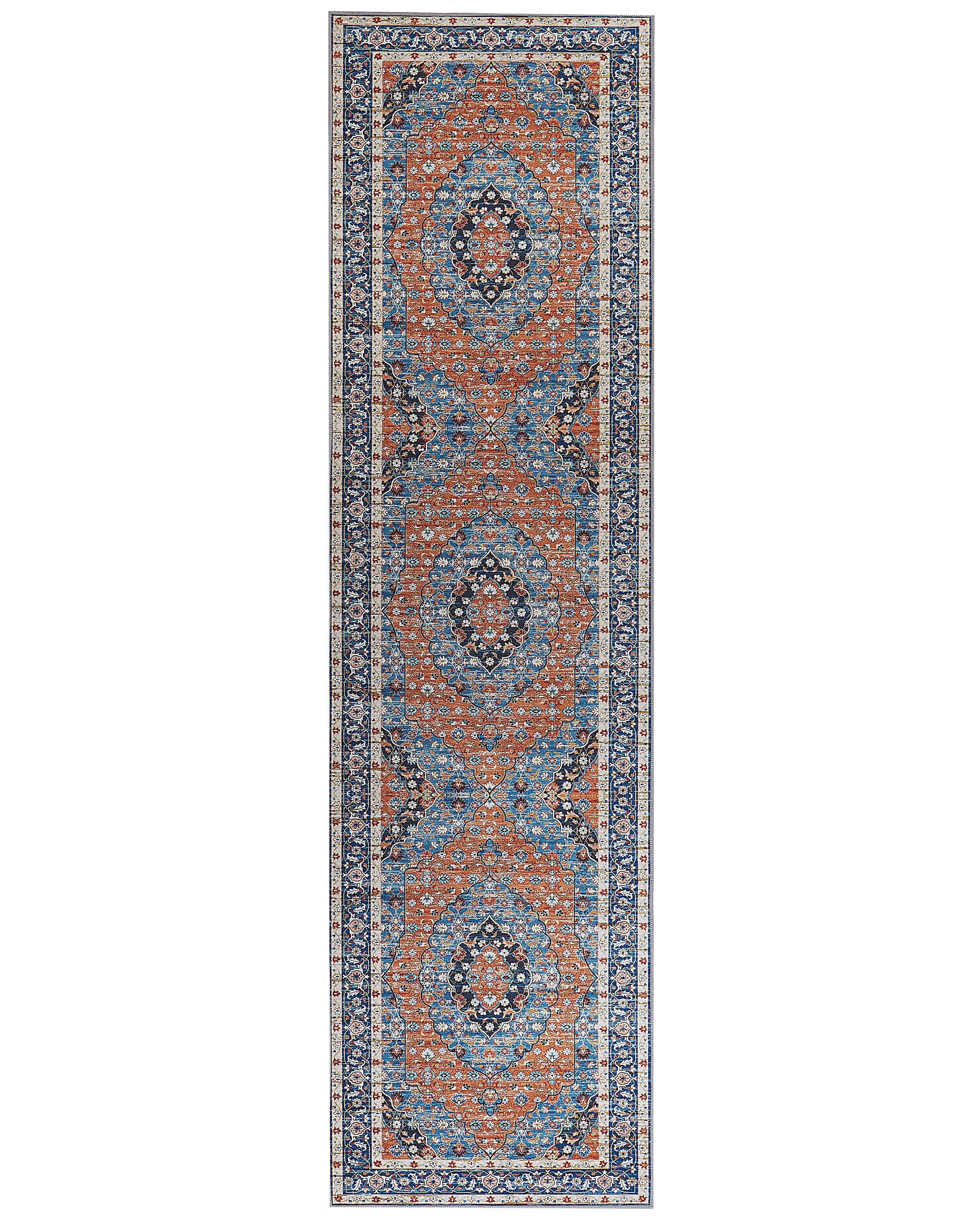 Vloerkleed MIDALAM Meerkleurig 80 x 300 cm