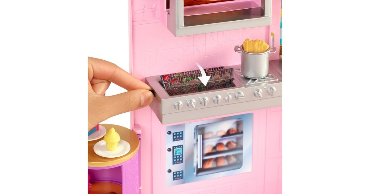 BarbieCook ‘n Grill - Restaurant pop en speelset