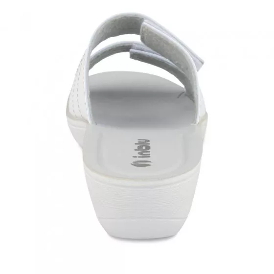Mules BLANC INBLU