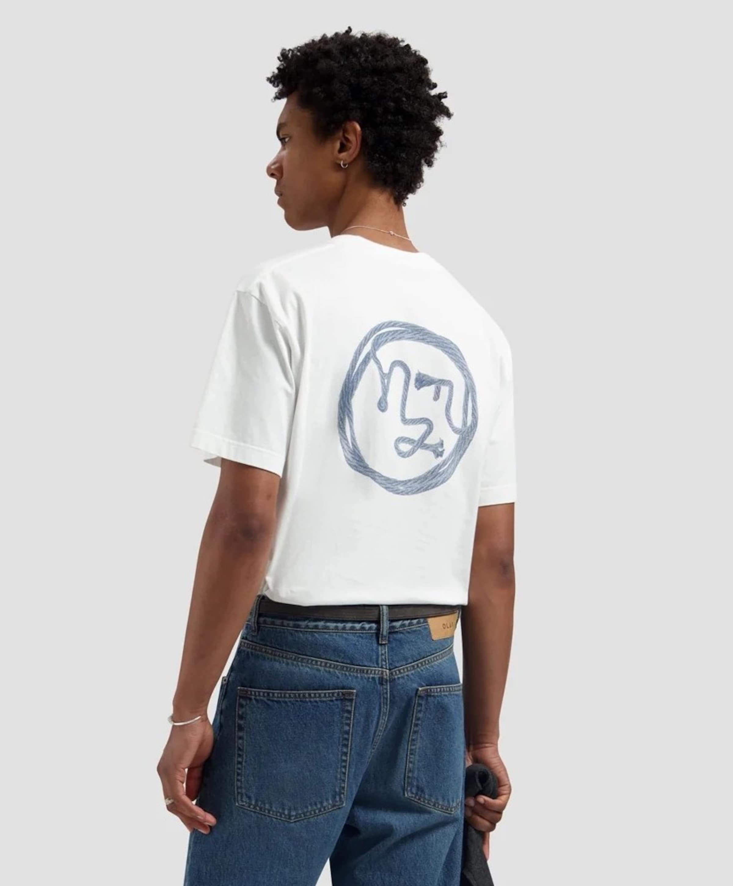 Olaf Heren T-shirt wit