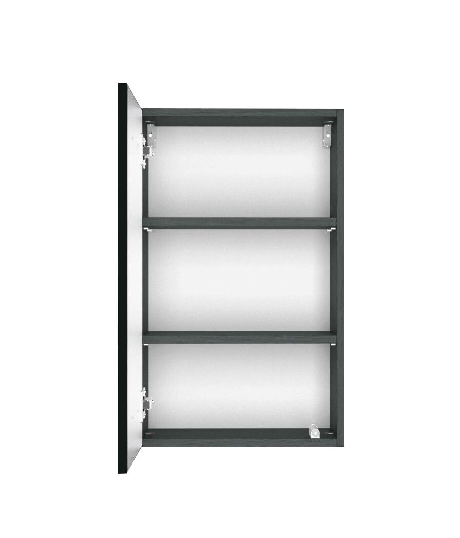 Hängeschrank BAABE 40 x 64 cm Graphit matt