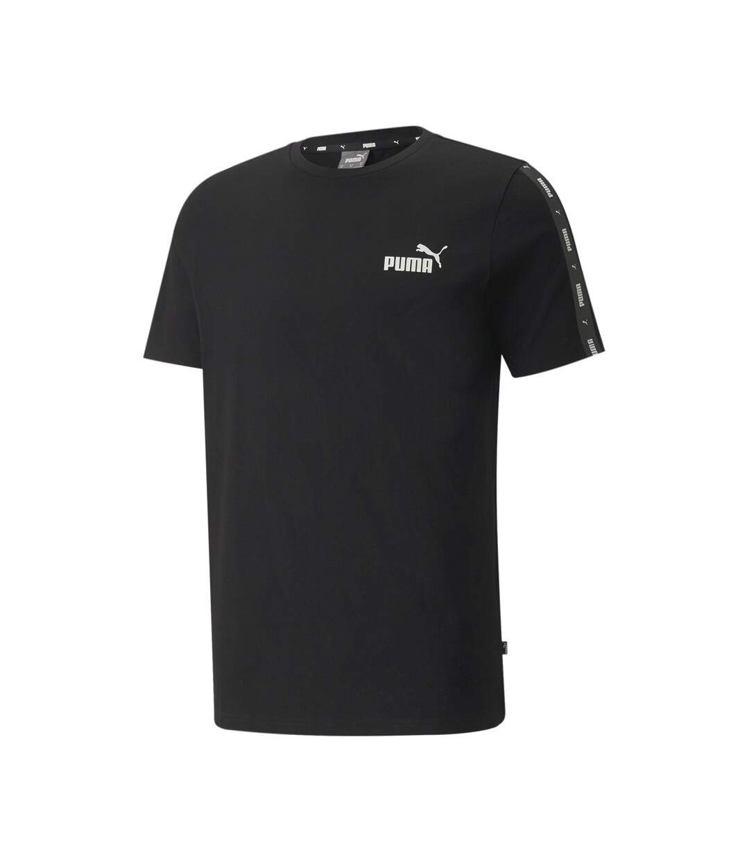 T-shirt Noir Homme Puma Tape Tee