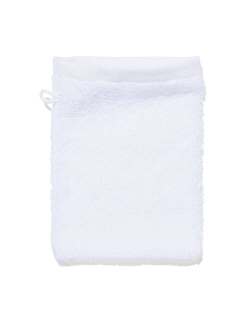 gant de toilette ultrasoft 16 x 22 - blanc
