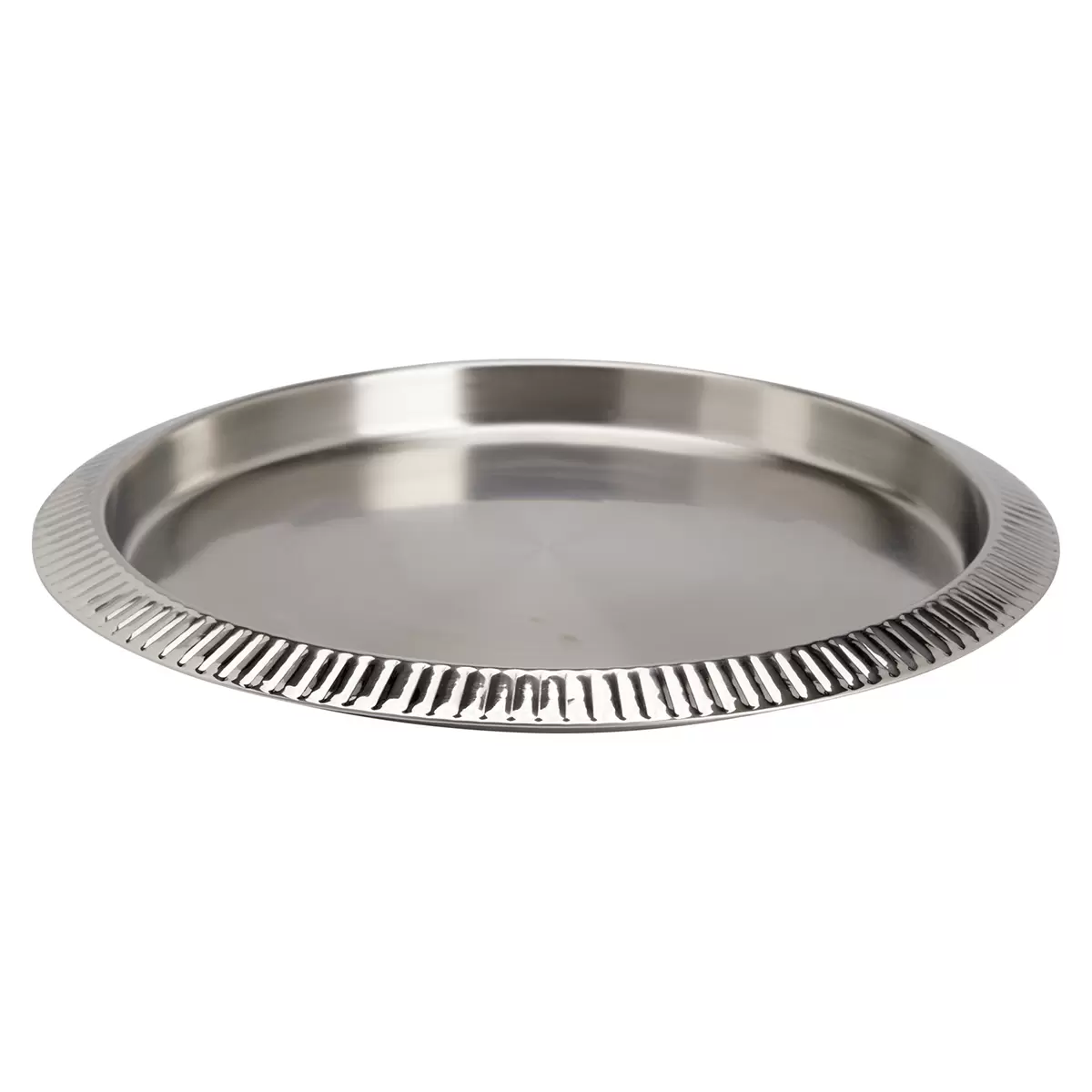 Serviertablett Servie Silber