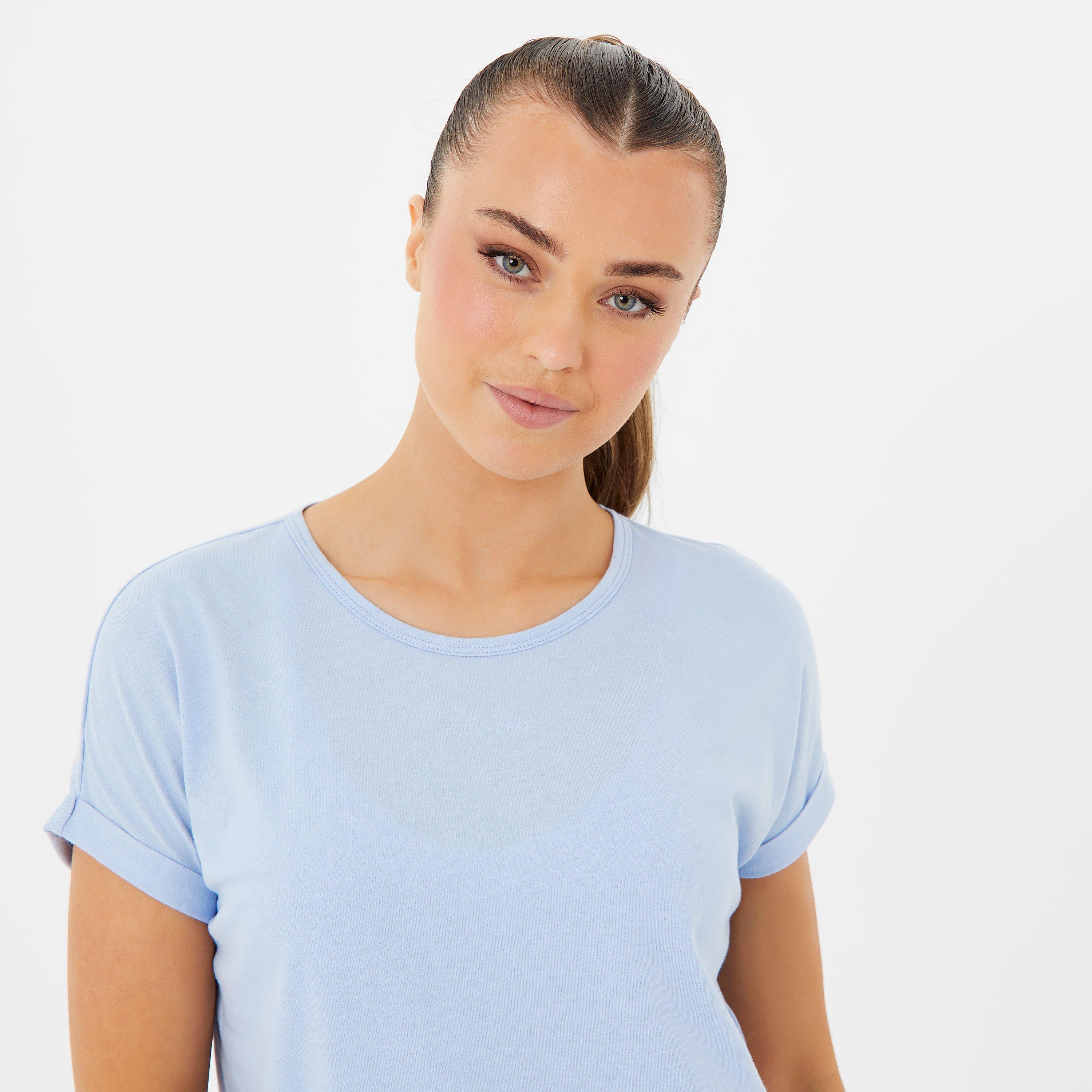 USA Pro Short Sleeve Sports T-Shirt Womens