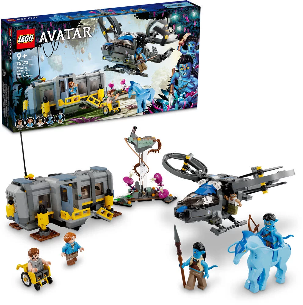 LEGO® AVATAR 75573 LES MONTAGNES FLOTTANTES LE SECTEUR 26 ET LE SAMSON RDA