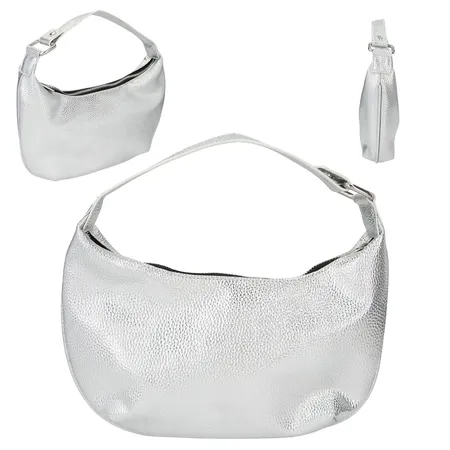 Depesche TOPModel PU Handtasche Silber CITY GIRLS