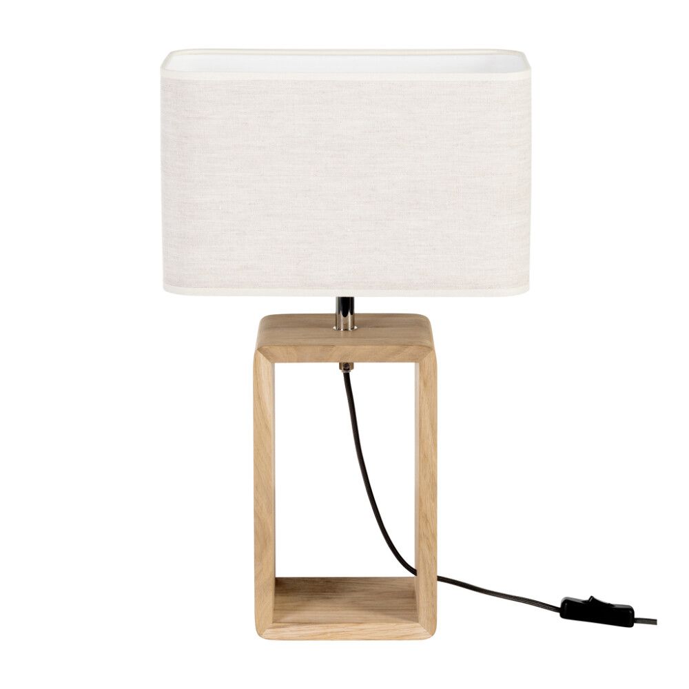 BORDLAMPE BRITOP BOHO 1XE27 25W OLJET EIK