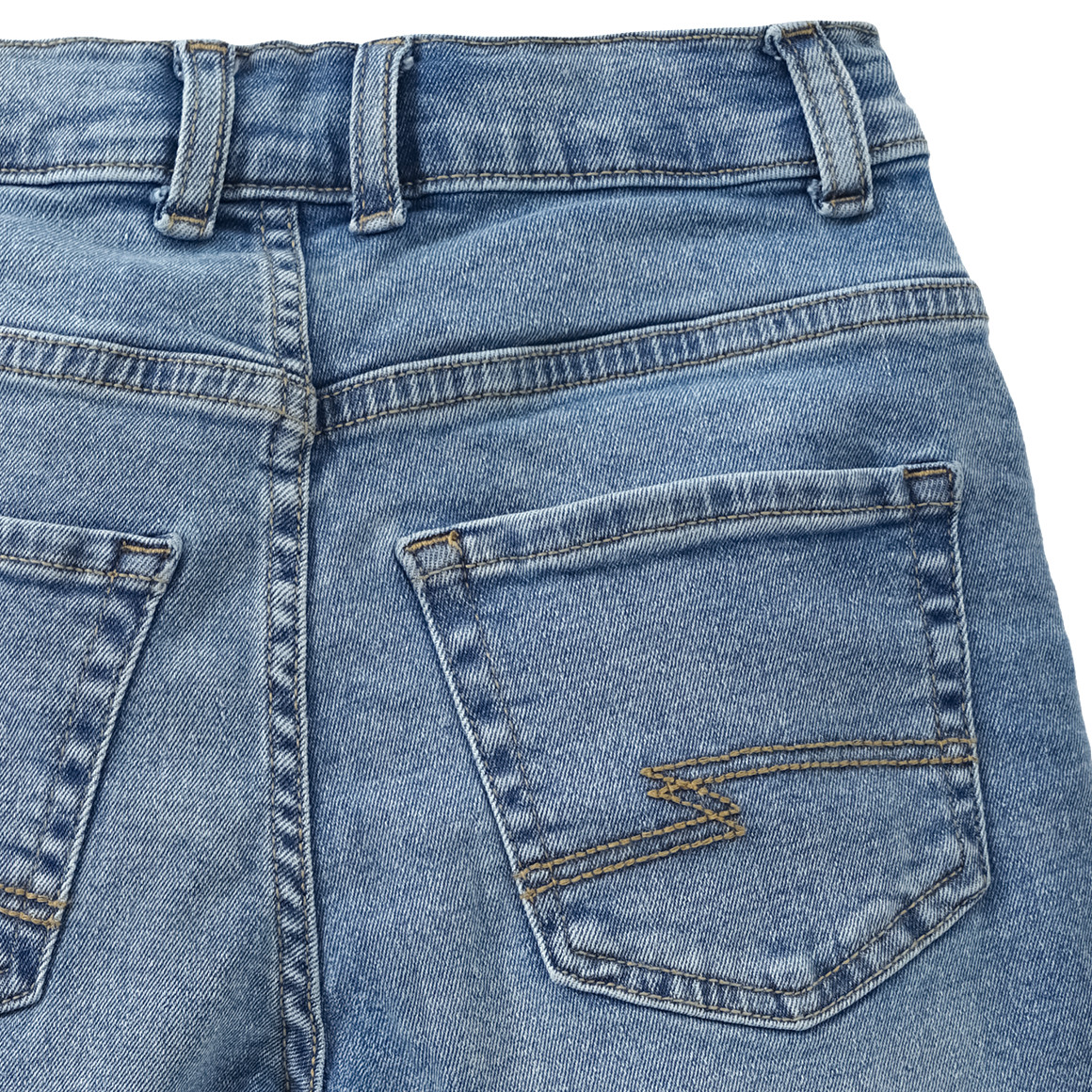 Beatwear Jungen Jeansshorts mit verstellbarem Bund blau