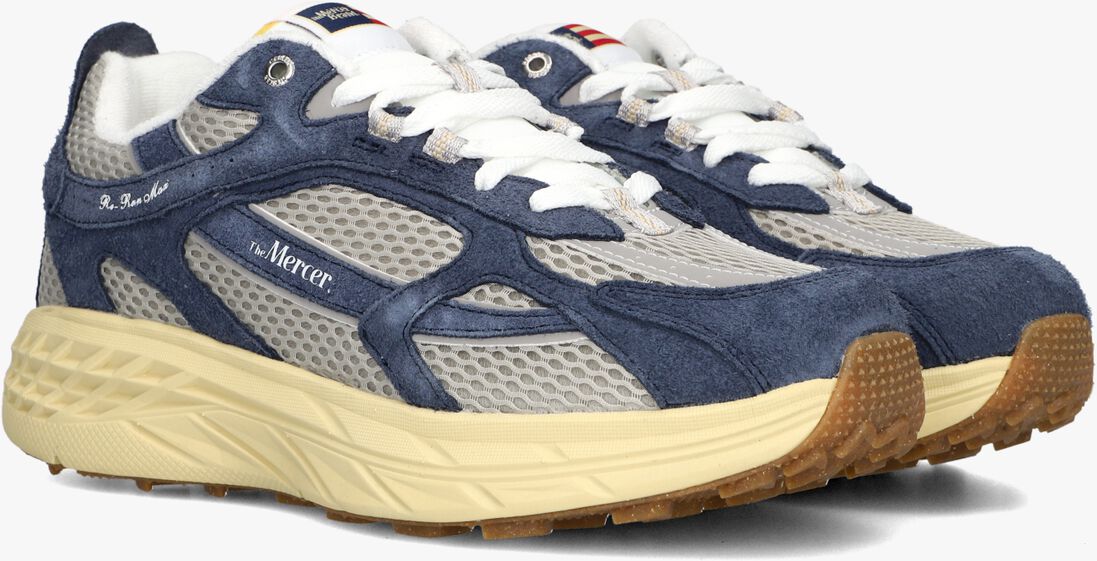 blauwe mercer amsterdam lage sneakers the re-run max americana