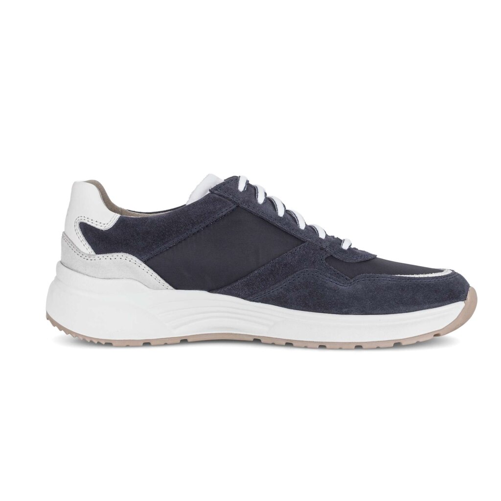 Lage sneaker blauw