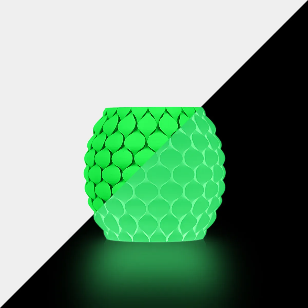SUNLU  PETG Glow In The Dark Green, 1,75 mm / 1000 g    Im Dunkeln leuchtendes PETG in Green