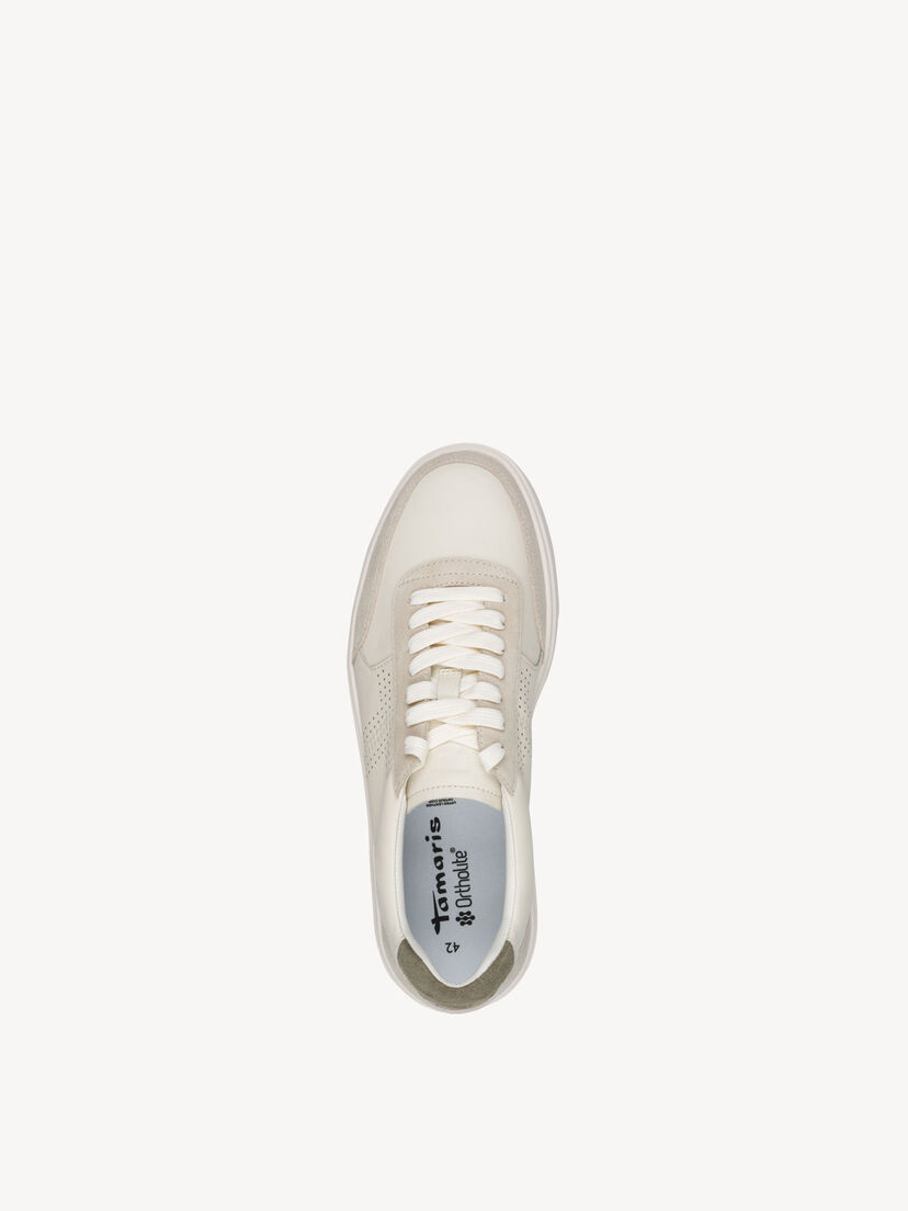 Leren Sneaker - beige
