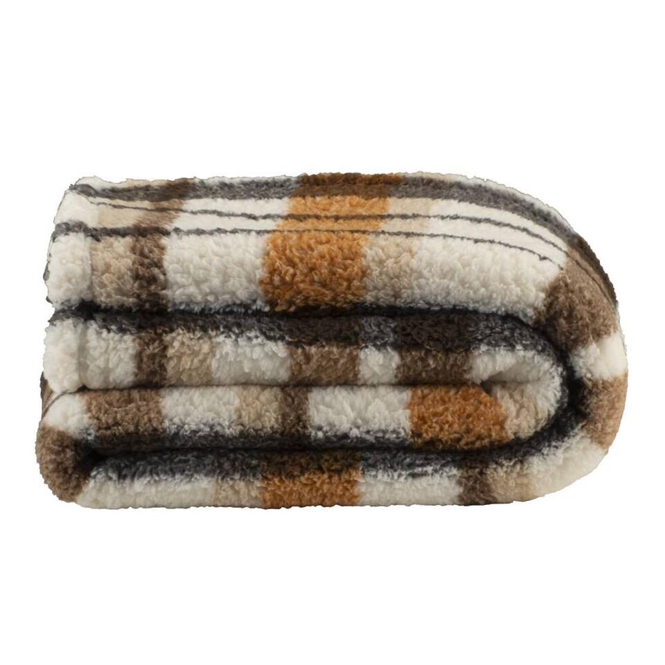 Plaid Teddy - off-white - 130x170 cm