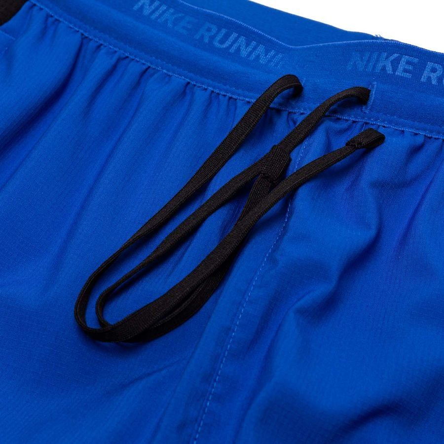 Nike Short Running Dri-FIT Stride - Bleu/Noir/Argenté