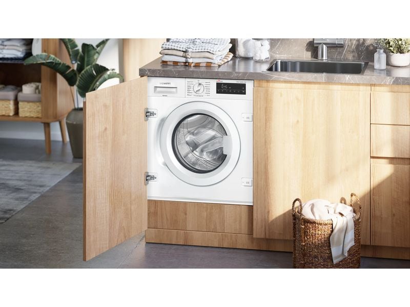 Siemens Einbau Waschmaschine WI14W542CH Links Frontlader mit 8 kg Ladekapazität
