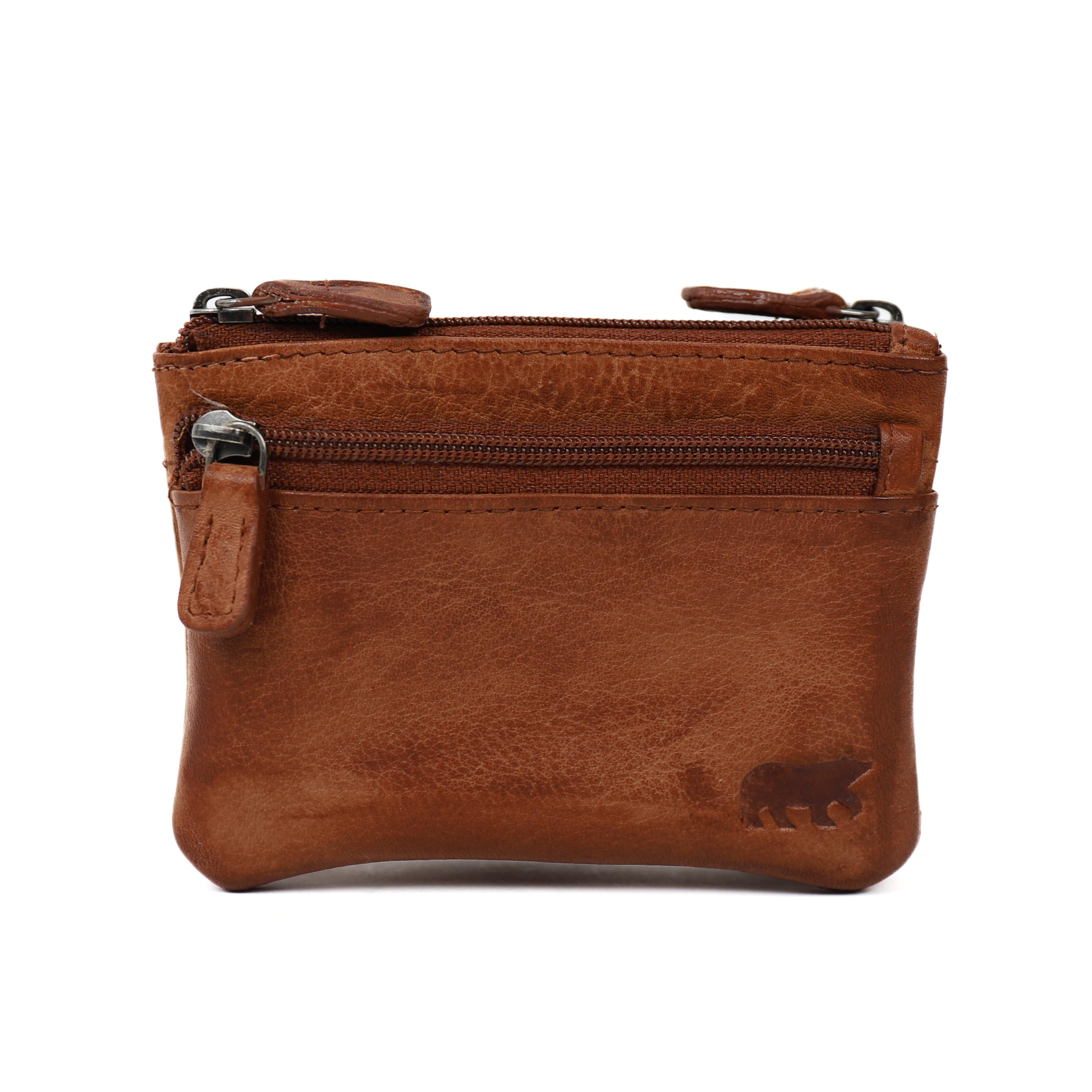 Sleuteletui 'Navina' cognac Cognac