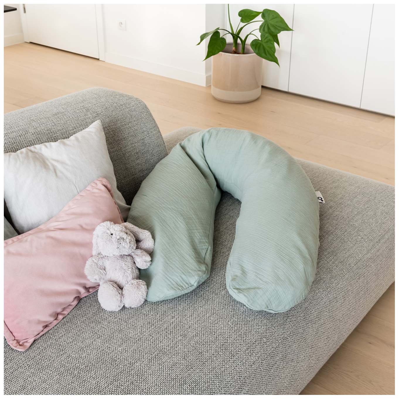 Doomoo Comfy big kussen Tetra groen