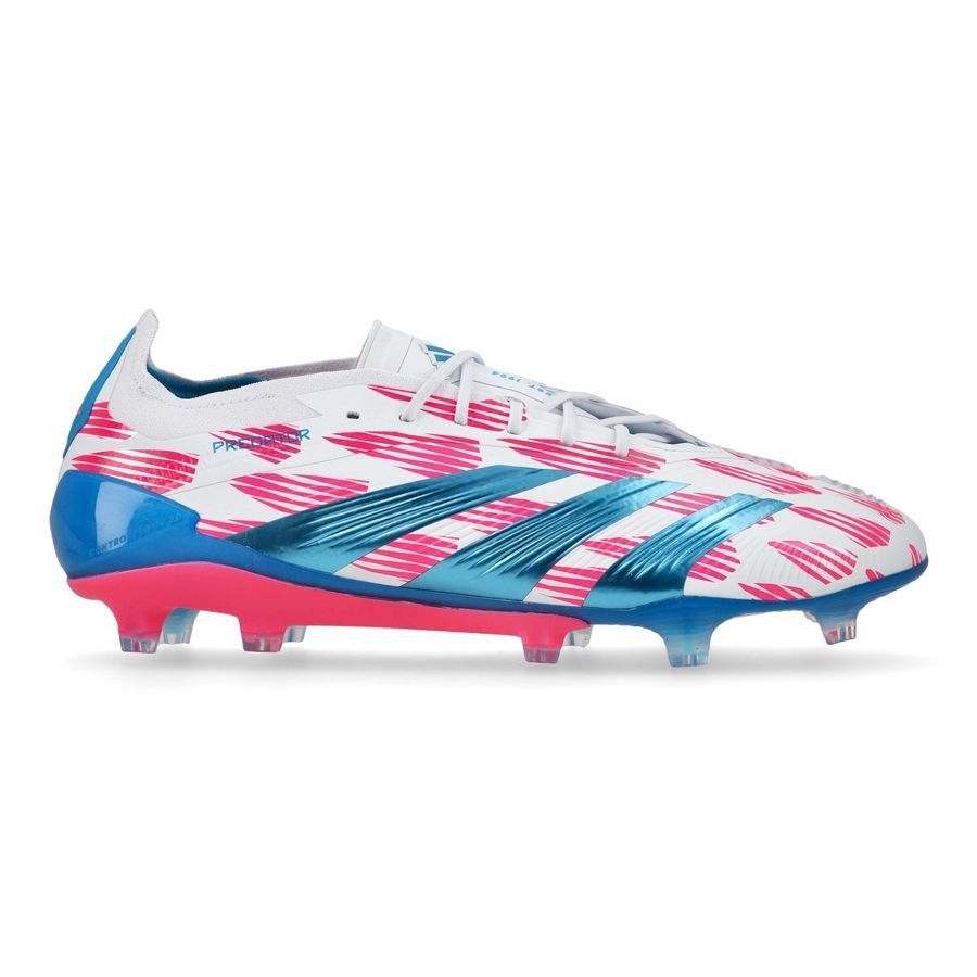 adidas Predator Elite FG Reemergence - Blanc/Bleu/Rose