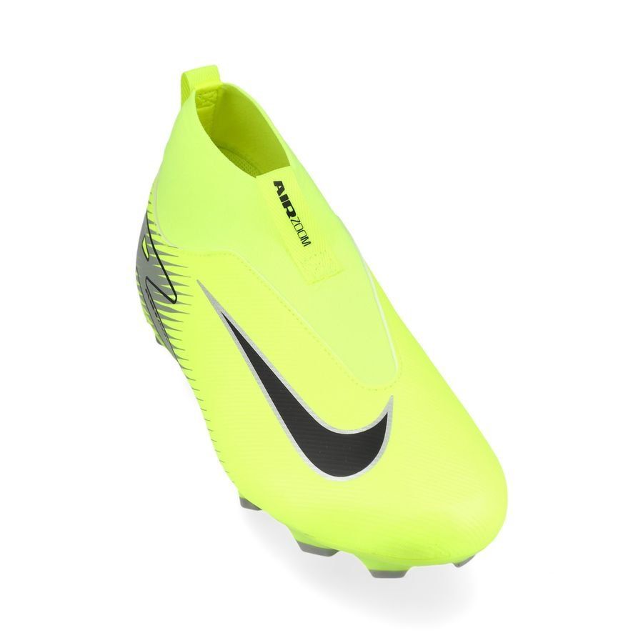 Nike Air Zoom Mercurial Superfly 10 Academy MG Mad Voltage - Jaune Fluo/Noir Enfant