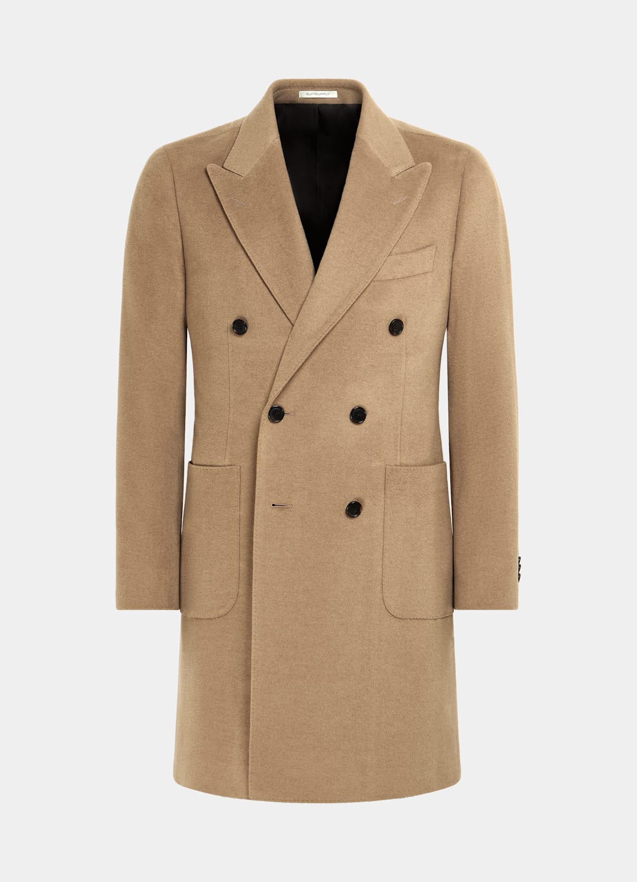 Manteau marron moyen