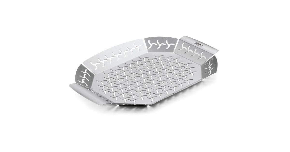 WeberPremium grillkorf groentekorf  (Roestvrij staal)