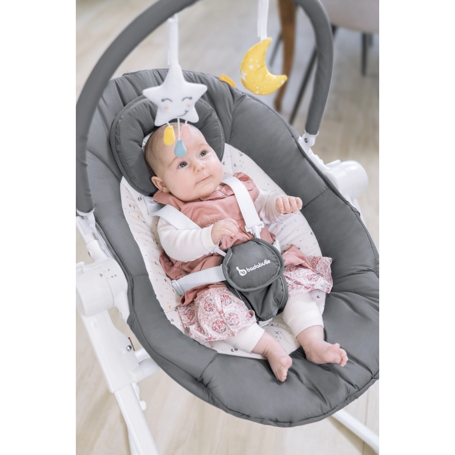 badabulle Babywippe Compact'up Moonlight