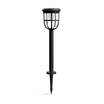 Philips solar sokkellamp Linkable Radii zwart