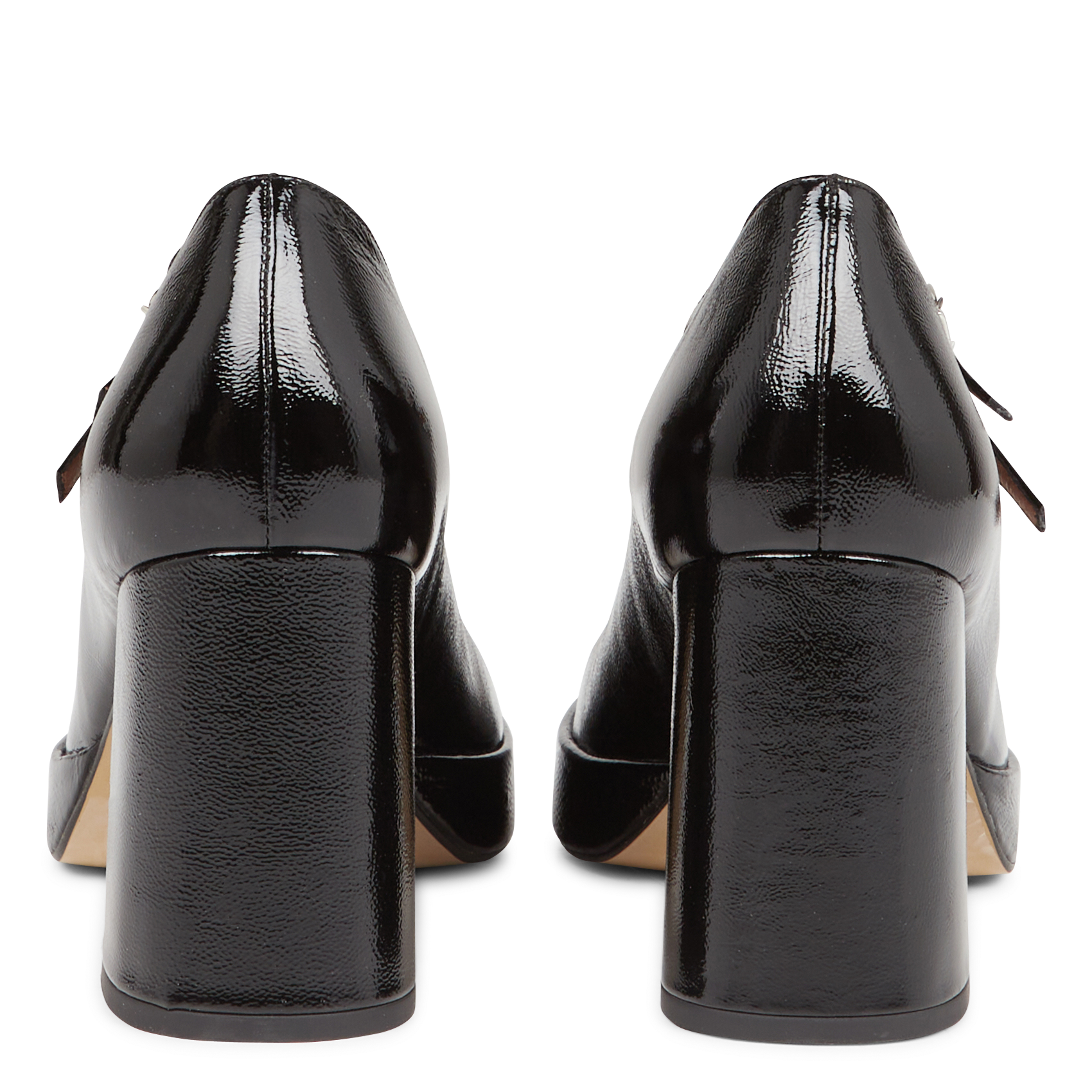 VERITE - Babies en cuir verni | Noir