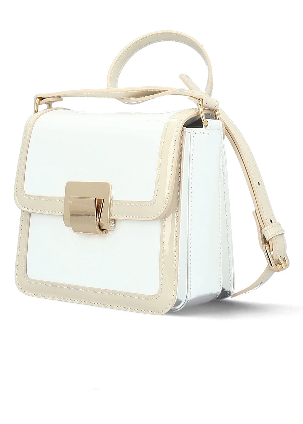 SAC PAOLA VERNIS BICOLORE
