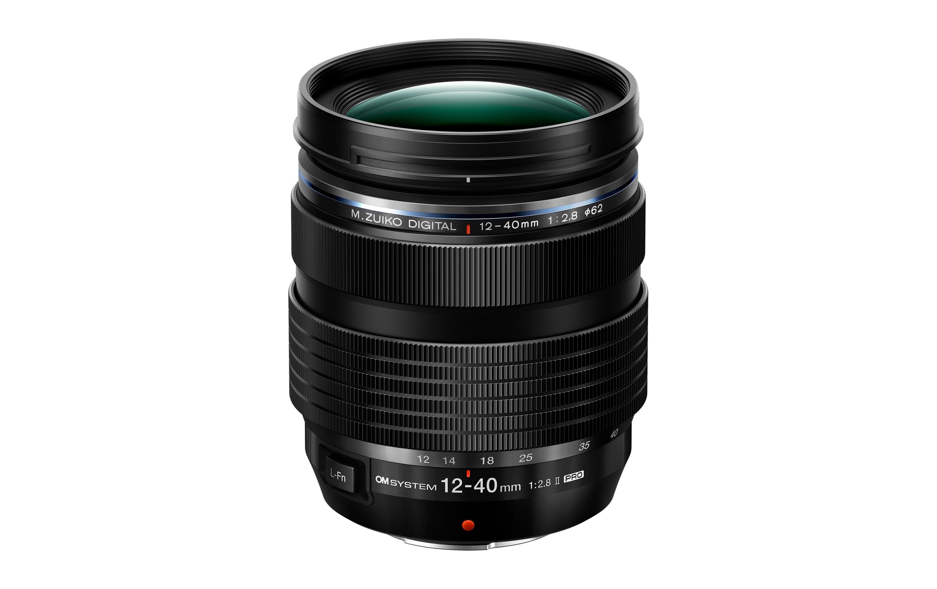 Zoomobjektiv M.ZUIKO ED 12-40mm F2.8 PRO II – MFT<br>M.Zuiko Digital ED 12-40 mm F2.8 PRO II
