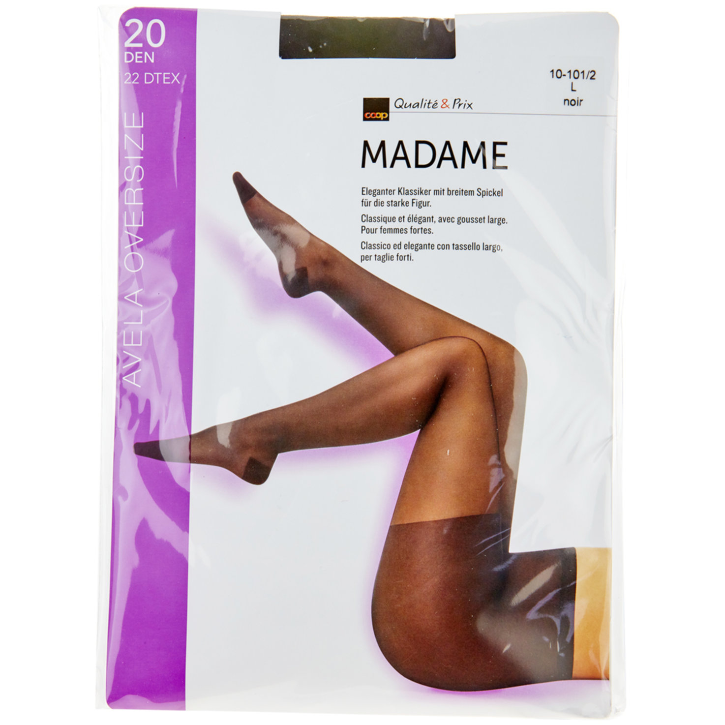 Avela Strumpfhose Madame Noir