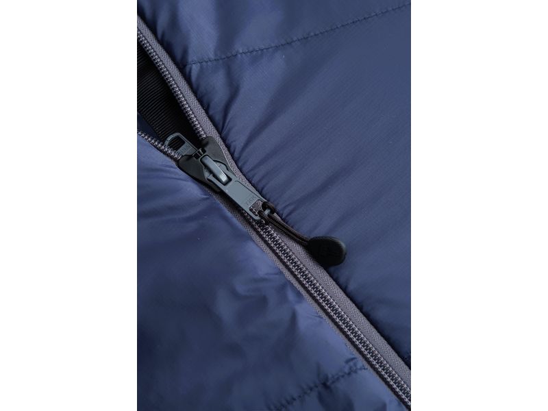 Grüezi Bag Schlafsack Biopod Wolle Zero Nylon, Night Blue Hochwertiger leichter Schlafsack