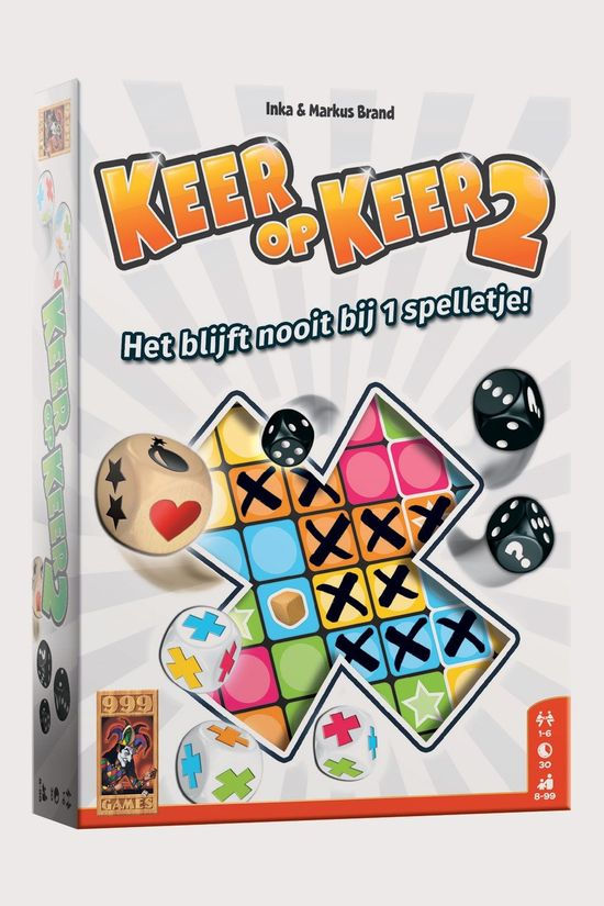 999 Games 999 Games Keer Op Keer 2 Dobbelspel