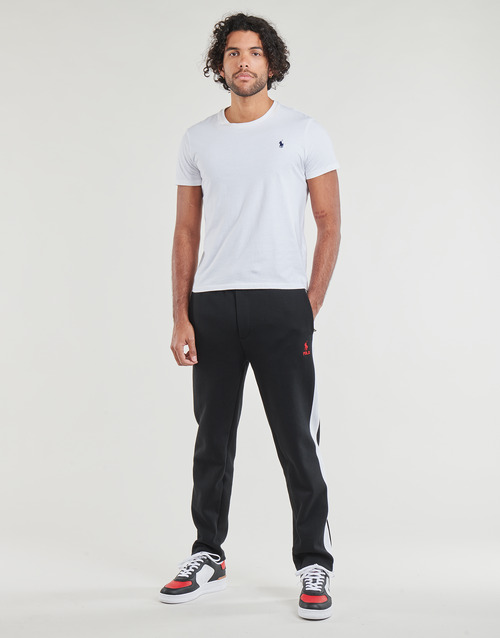 Polo Ralph Lauren - BAS DE SURVETEMENT AVEC BANDES Negro / Blanco / Polo / Negro / Multiple