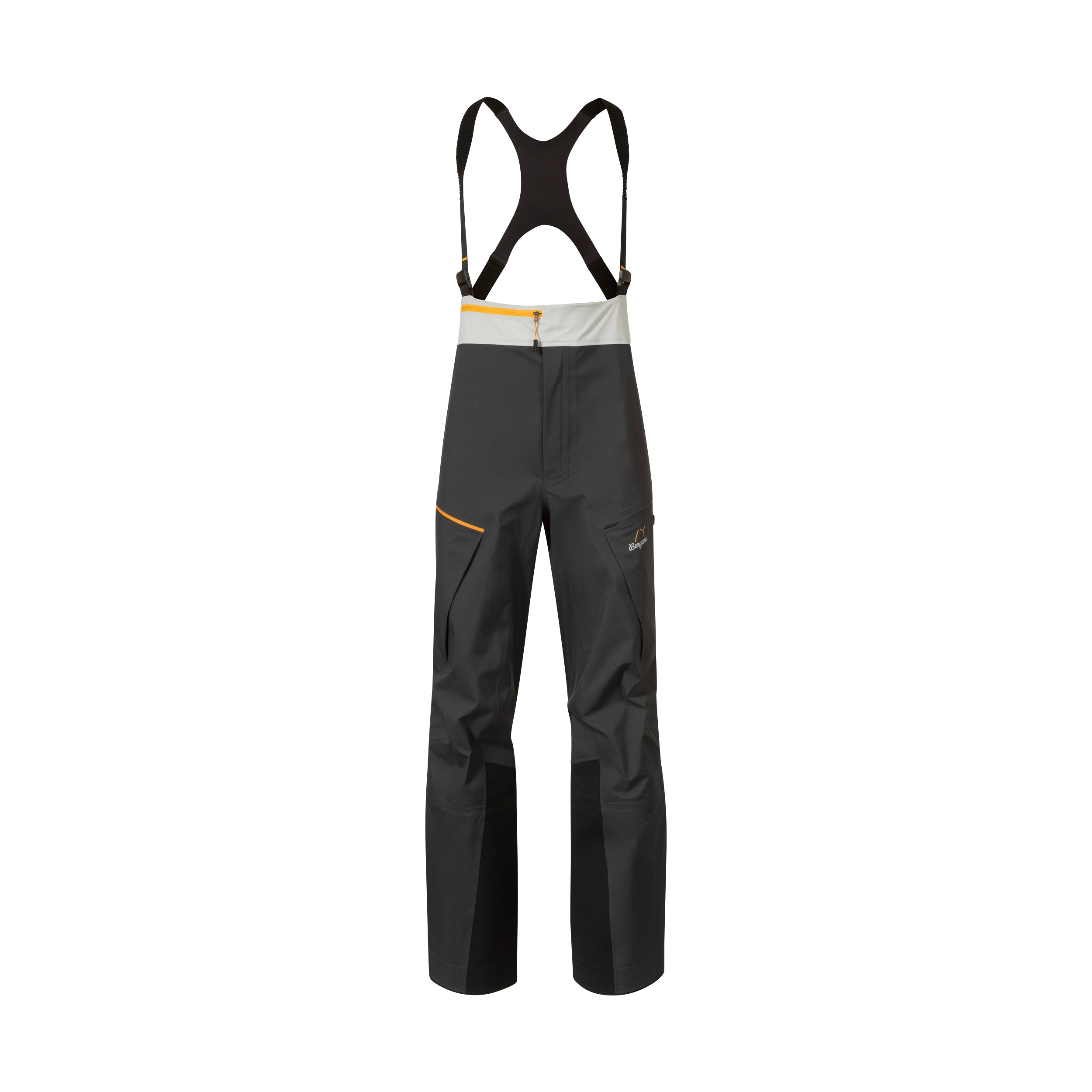Y MountainLine Breathe 3L Shell Bib Pants Women Dark Shadow Grey