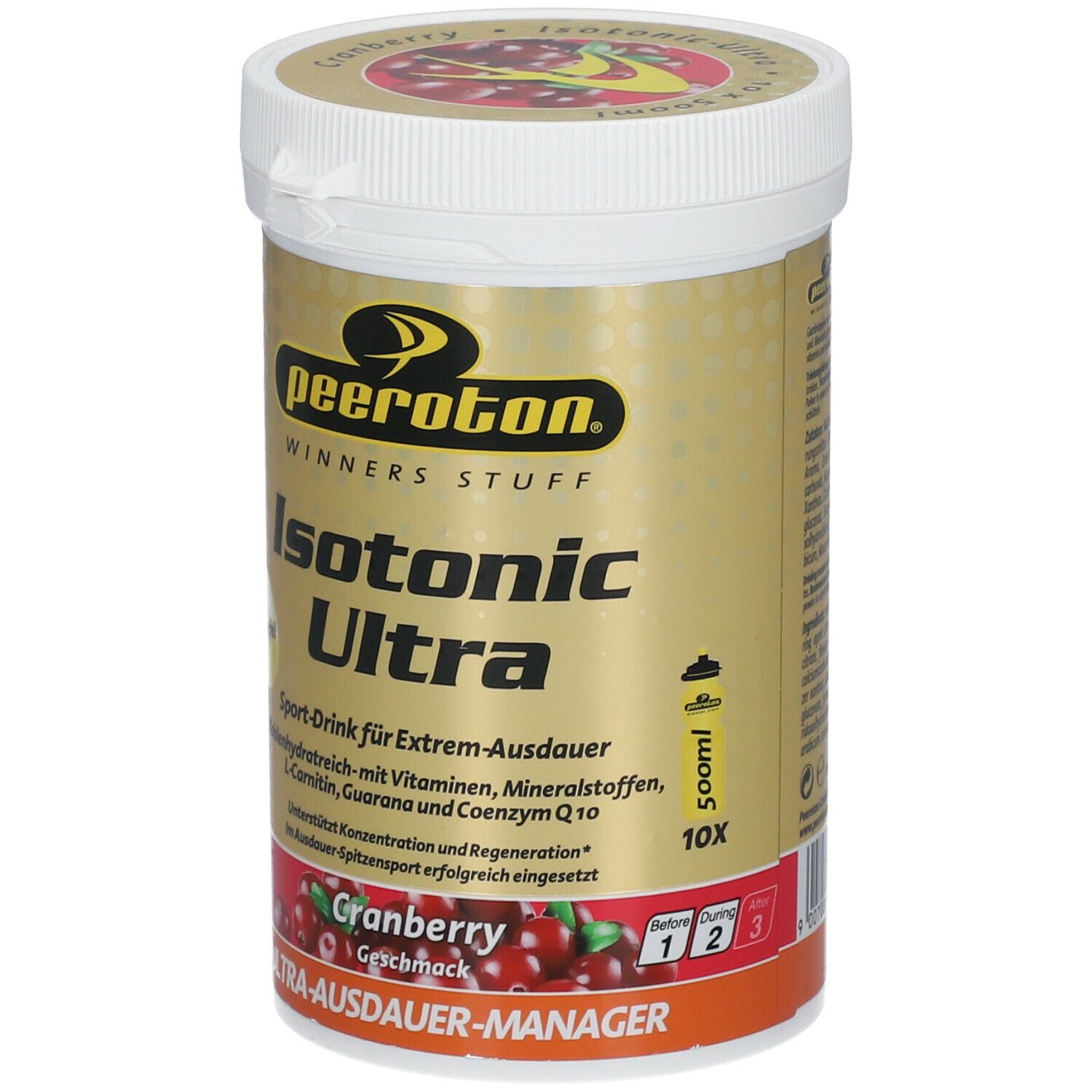 peeroton® Isotonic Ultra Drink Cranberry