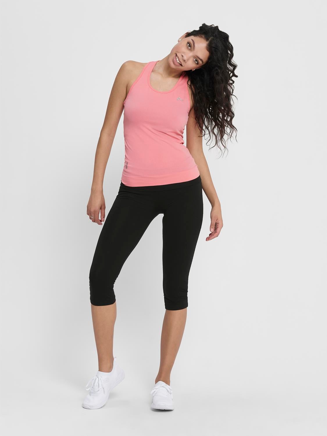 ONPFOLD Mittlere Taille Normal geschnitten Leggings Black