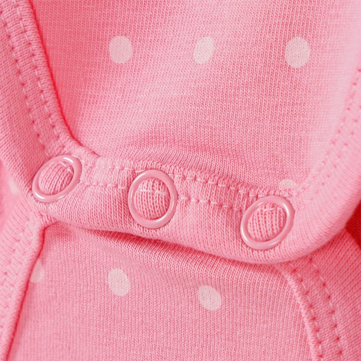 Topomini Newborn Wickelbody mit Punkten rosa