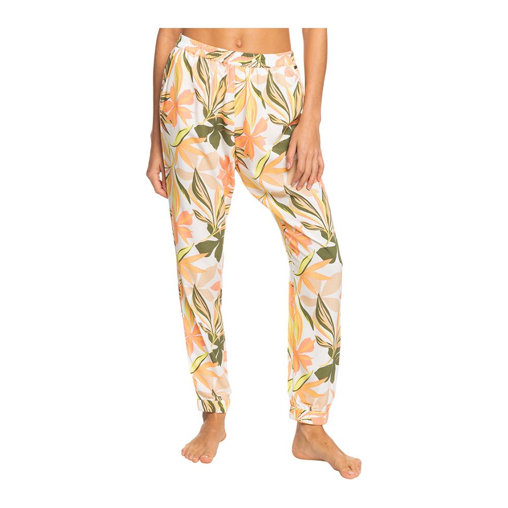 Roxy PT EASY PEASY - Pantalon Femme bright white subtly