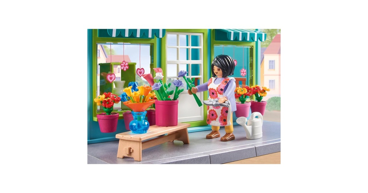 PLAYMOBILMy Life - Bloemenwinkel Constructiespeelgoed  (71807)