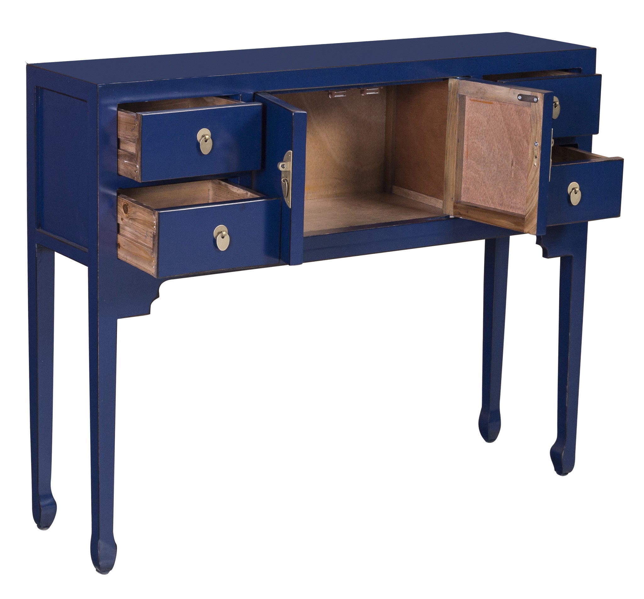 Fine Asianliving Chinese Sidetable Blauw Midnight