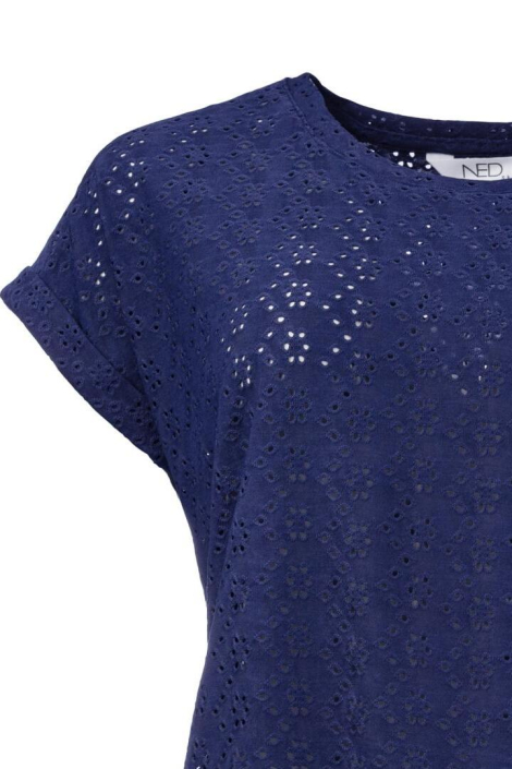 NED blauwe dames t-shirt