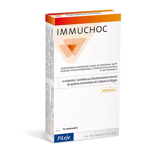 Pileje Immuchoc 15 comprimidos