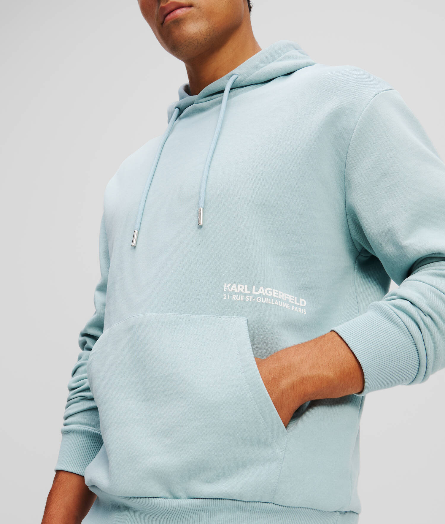 SWEAT-SHIRT À CAPUCHE RUE ST-GUILLAUME - Bleu