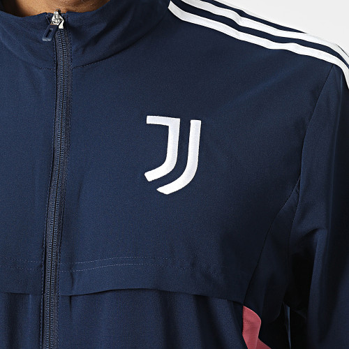 Veste Zippée HC3291 Juventus Bleu Marine